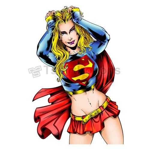 Supergirl T-shirts Iron On Transfers N7720 - Click Image to Close